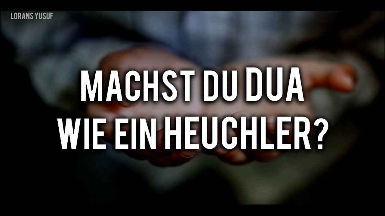 BITTGEBETE EINES HEUCHLERS