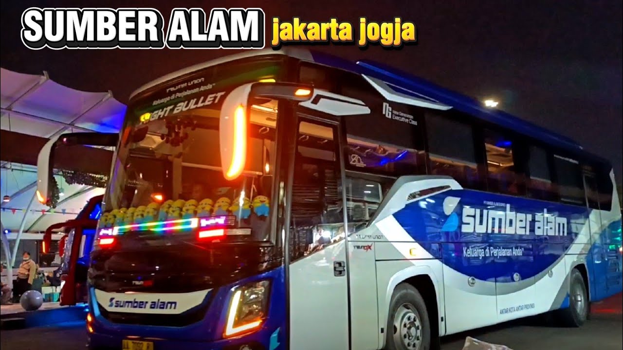 SUMBER ALAM RUTE JAKARTA JOGJA||HUNTING BUS TERMINAL TJ PRIOK