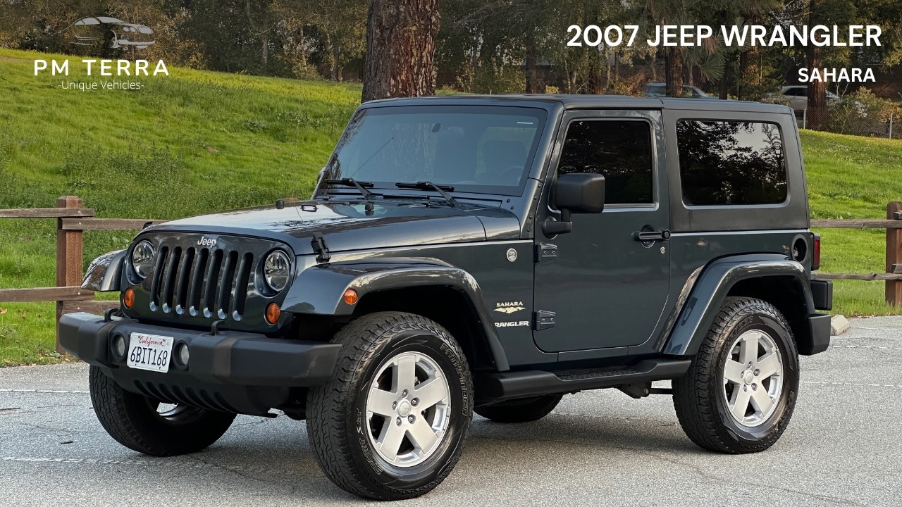 2007 JEEP WRANGLER SAHARA engine and driving