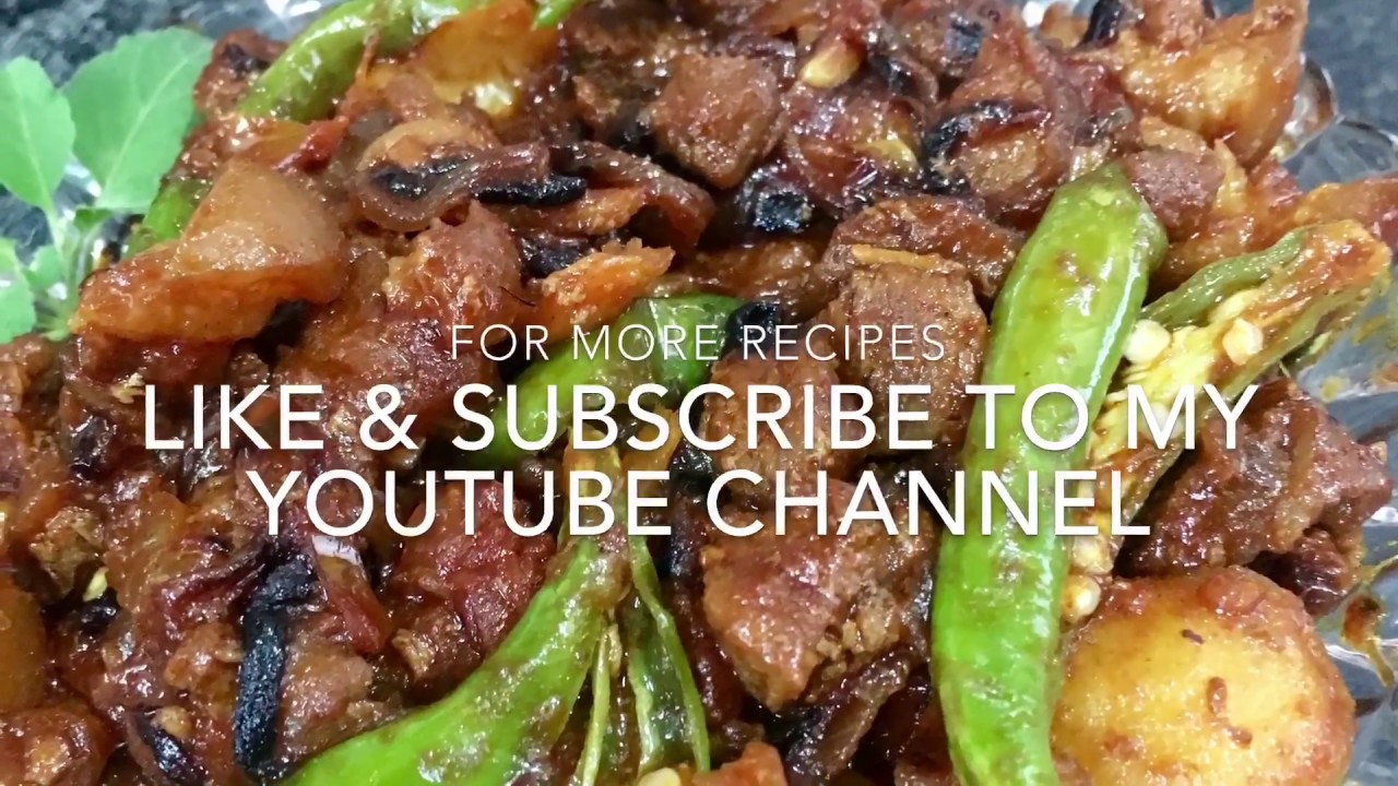 Goan Pork Chilli Fry