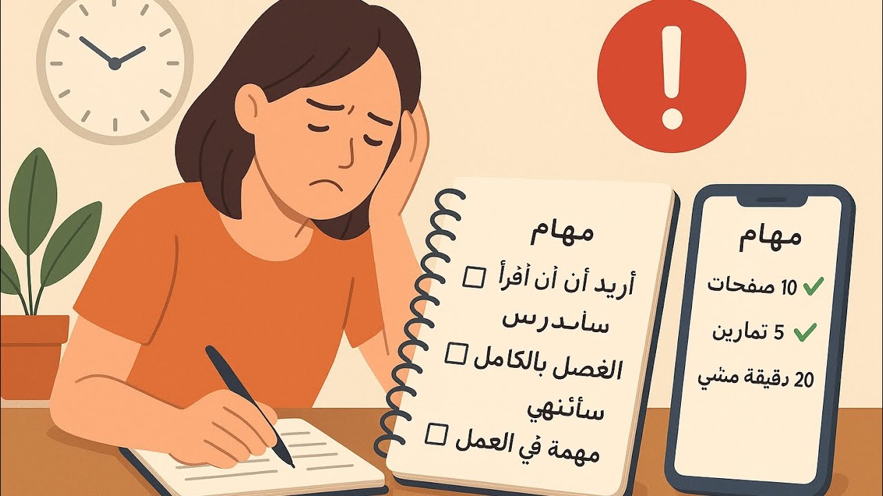 لماذا تفشل في إنجاز مهامك اليومية؟ السر هنا! #بودكاست. 