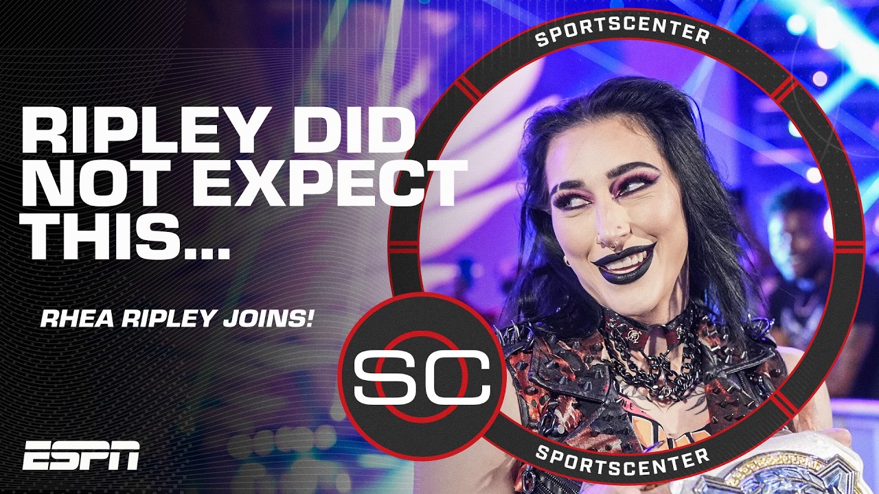 What Rhea Ripley did NOT SEE COMING in the Elimination Chamber | SportsCenter