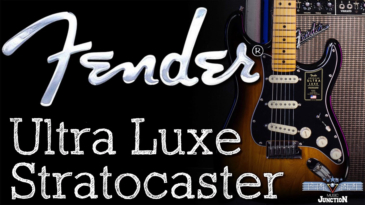Fender Ultra Luxe Series Stratocaster has landed!