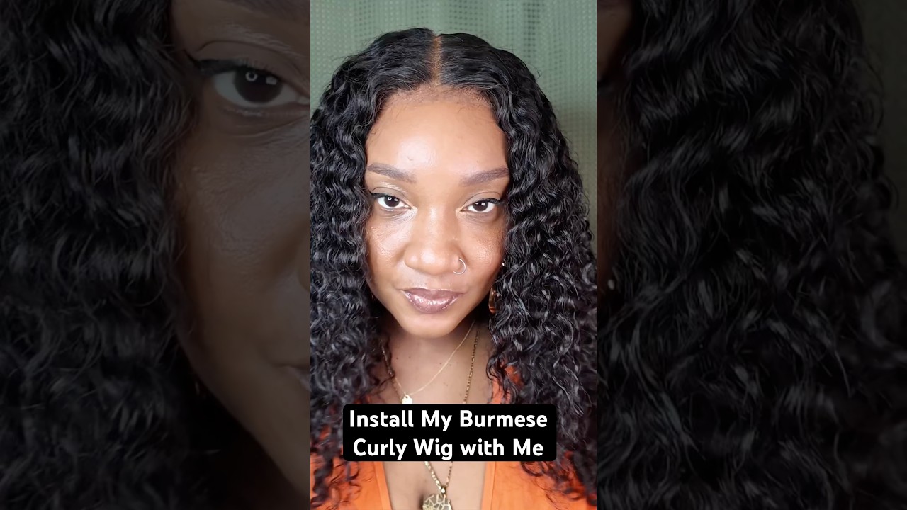Burmese Curly Wig Install ft. OQ hair 