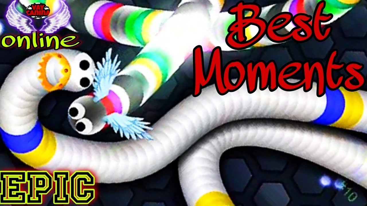 Slither.io Highlights Best Moments Montage | VAYCANINA