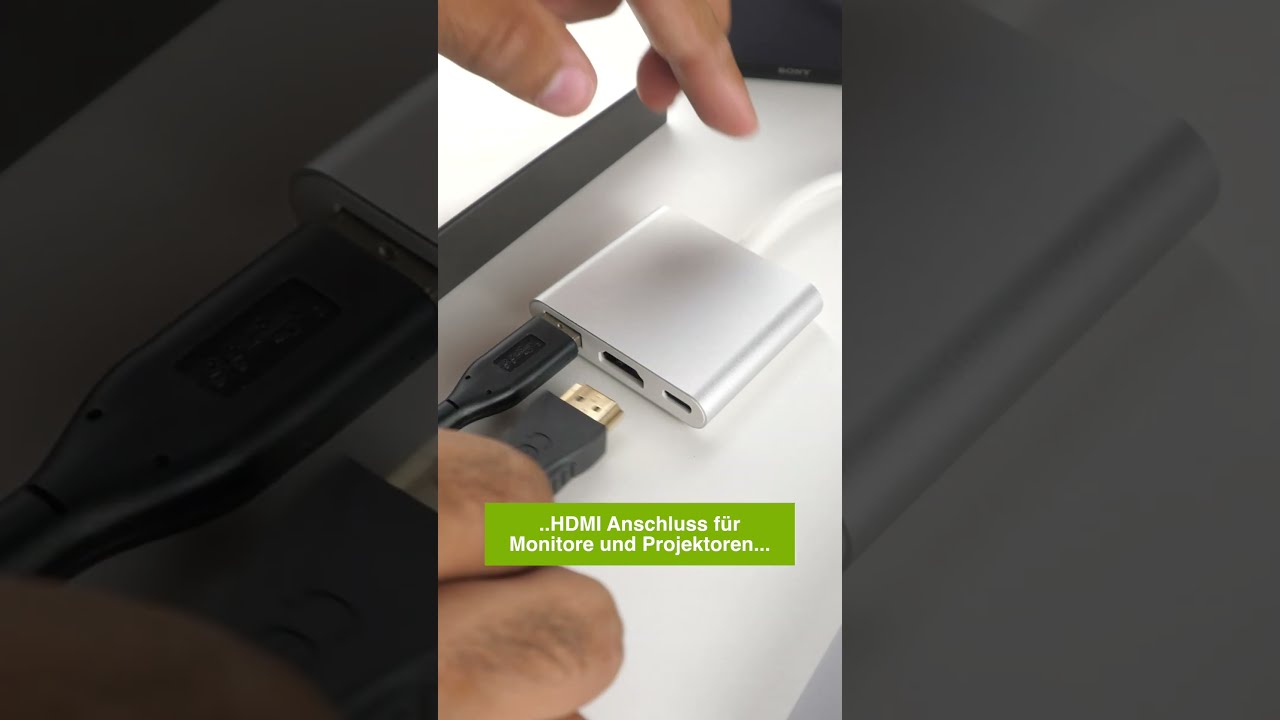 Schliesse gleich mehrere unterschiedliche Anschl&uuml;sse an Deinen Laptop an 💻