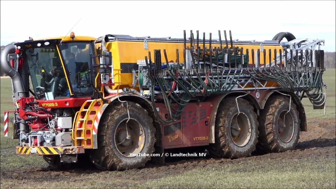 Vredo VT7028-3-Vogelsang-Fendt-MAN / Gülle ; Slurry 2018  Teil 2/2