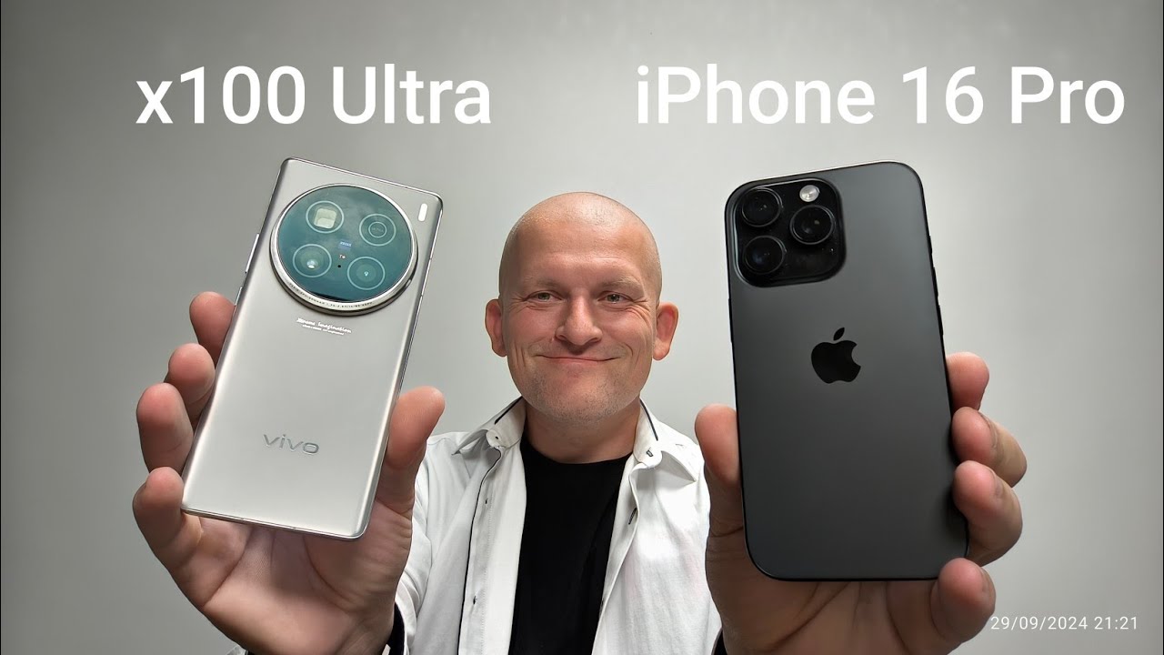 Vivo x100 ultra vs IPhone 16 Pro Porównanie kamer