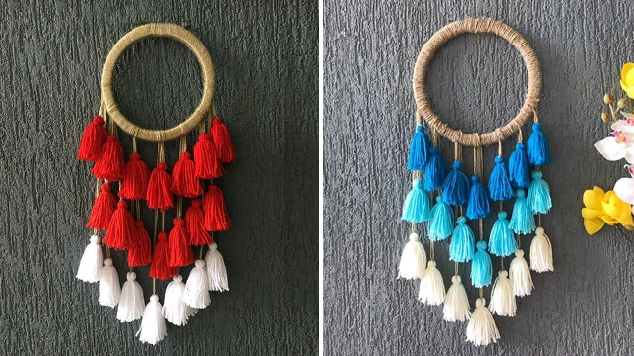 DIY Dream Catcher Wall Hanging / Traditional Handcrafted Tassel / Style For Room Decor,Gifting