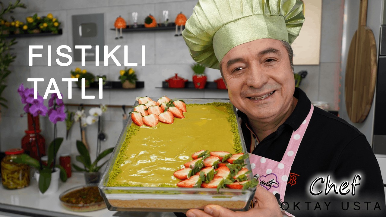 YUMUŞACIK KEKİYLE FISTIKLI ENFES BORCAM TATLISI❗️