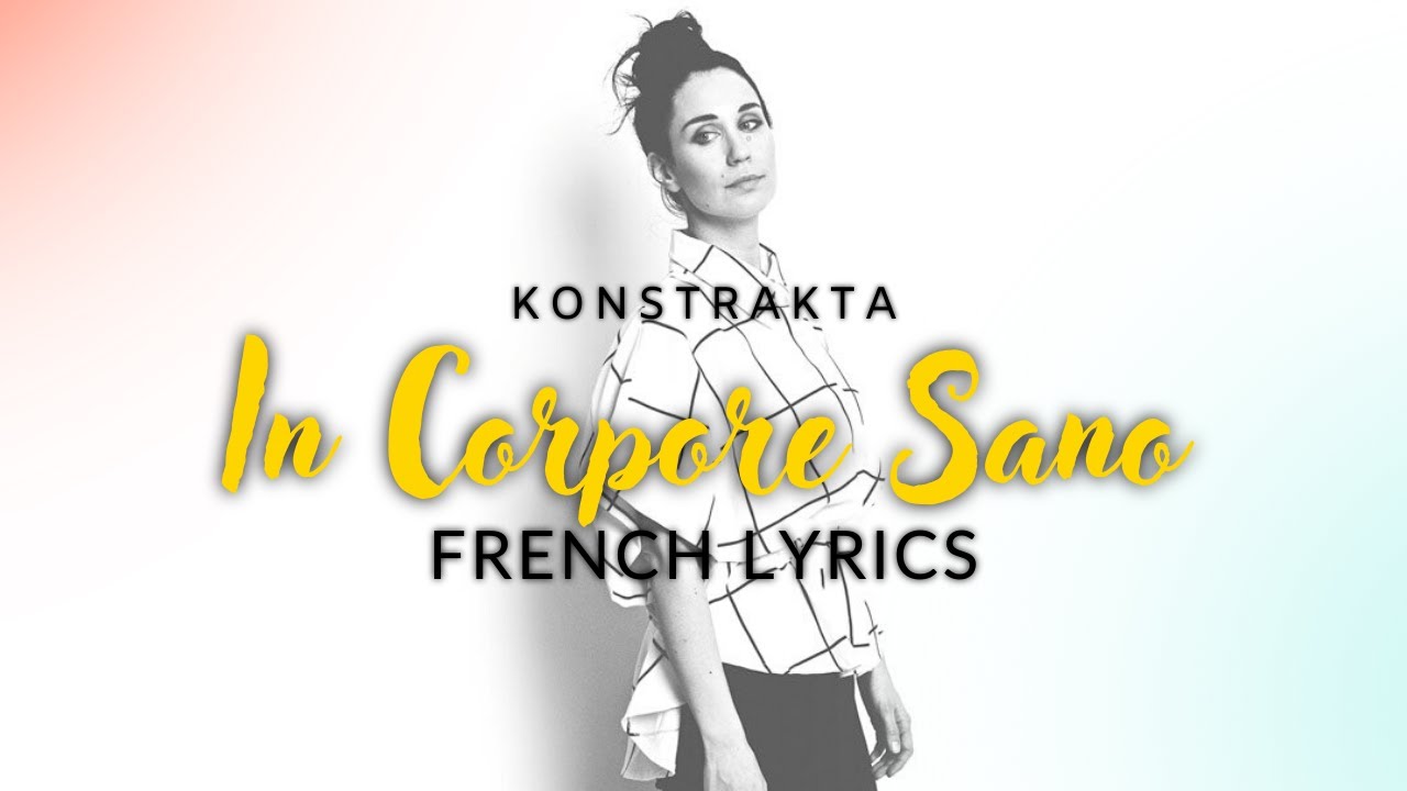 Konstrakta - In Corpore Sano (Serbia Eurovision 2022) French Lyrics