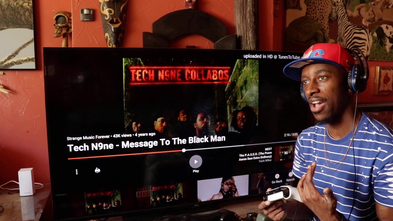 Tech N9ne - Message To The Blackman | Reaction 🇺🇸