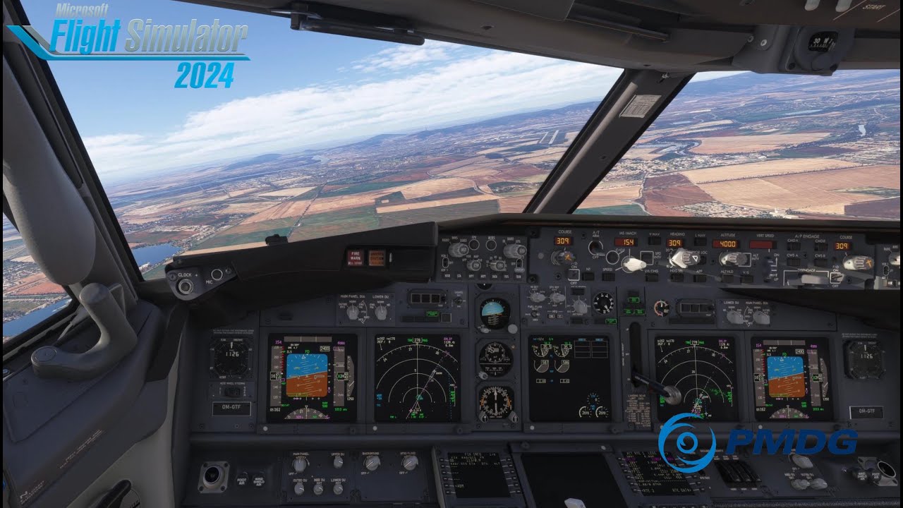 Pohodovy repositioning z LKPR do LZIB zakonceny vizualom 31 | MSFS2024 | PMDG 737NG