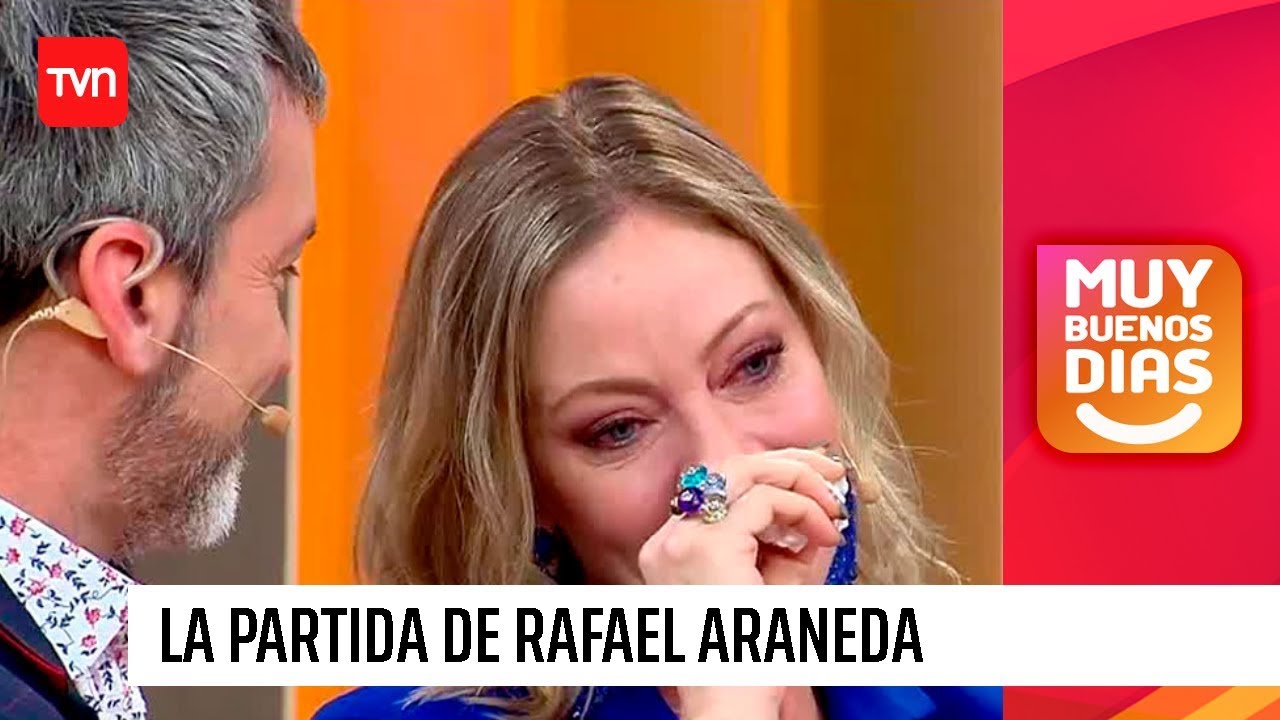 La pena de Marcela Vacarezza por partida de Rafael Araneda | Muy buenos días