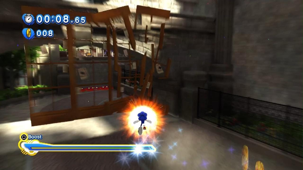 SONIC X SHADOW GENERATIONS Rooftop Run Act 2 Speedrun (Skills) 1:52:87
