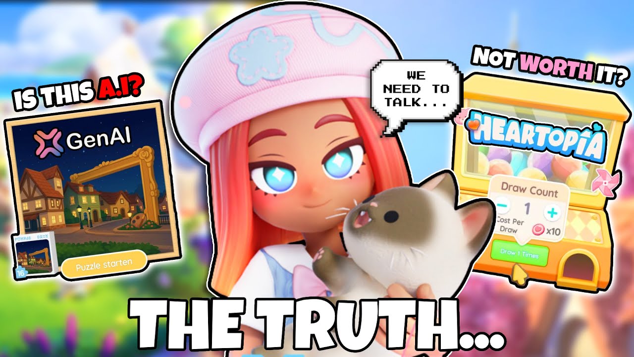Is this Cozy Controversial Game Worth Playing? | Heartopia Honest Review + AI Drama