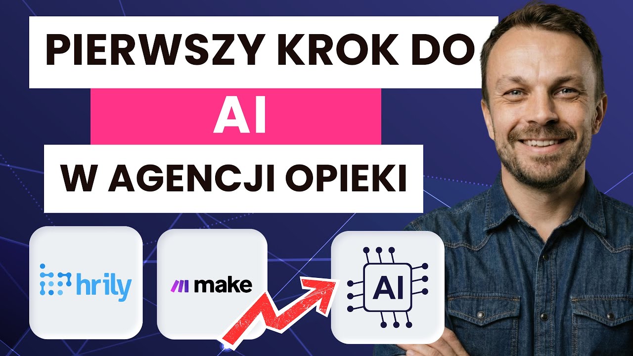 Pierwszy krok do AI w AGENCJI OPIEKI. MAKE + CRM HRILY