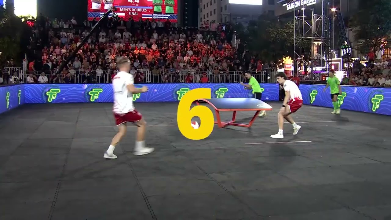 Cele mai tari schimburi de mingi de la Campionatul Mondial de Teqball 2024