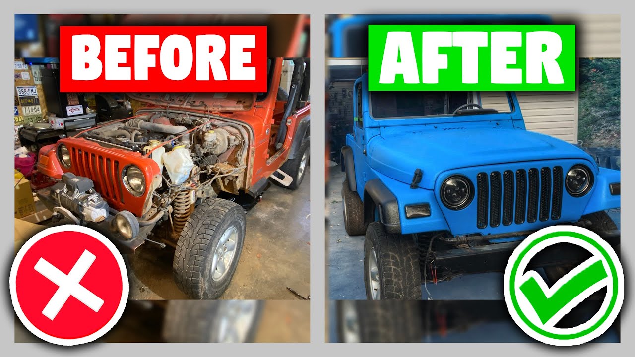 RESTORING A JEEP TJ! EP 3 - REASSEMBLY (Part 1)