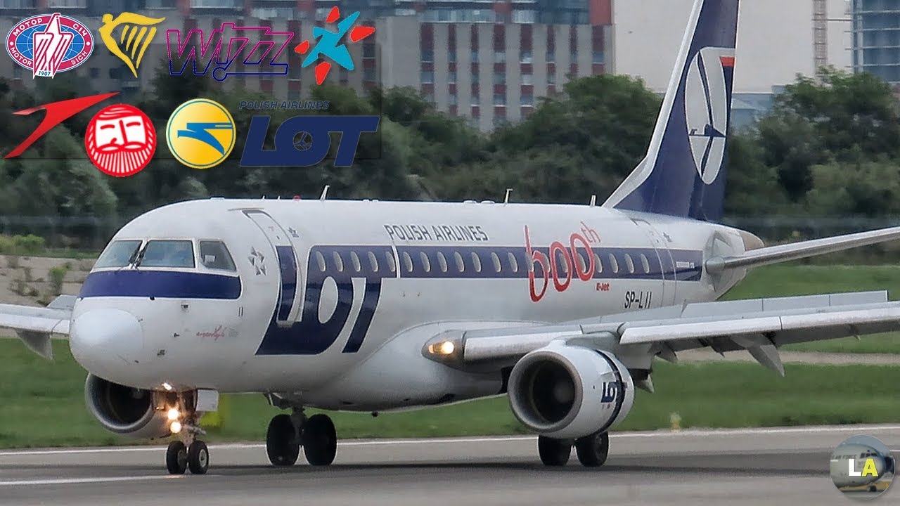 Spotting in Lviv | LOT - Polish Airlines Embraer ERJ-175LR 