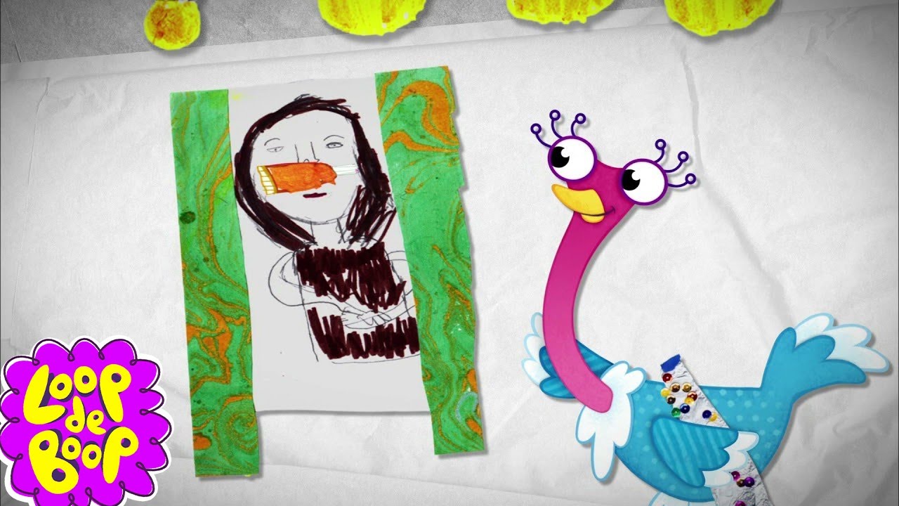Olive the Ostrich | Olive the Artist Ostrich | Kids Cartoons
