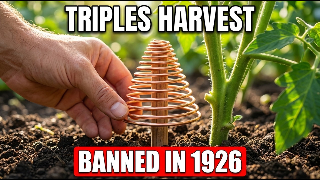 They Made This Illegal in 1926 — One Copper Wire Was Tripling Every Harvest