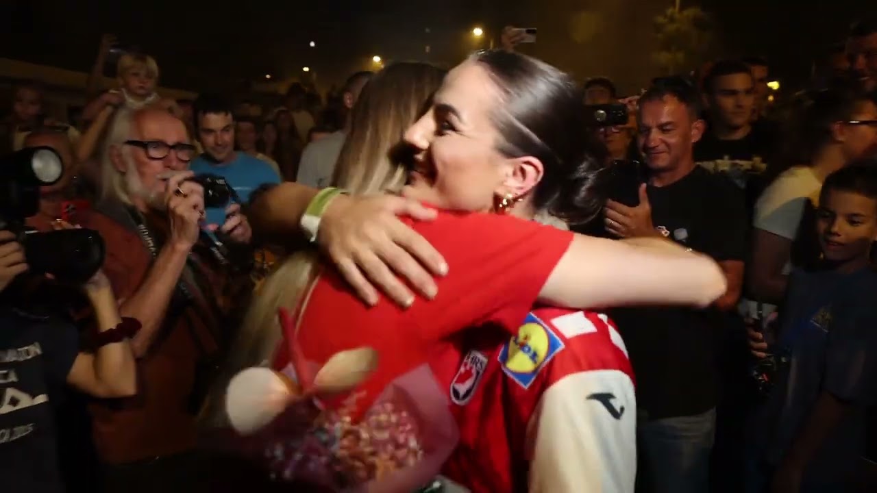 Doček Barbare Matić u Judo klubu Pujanke u Splitu