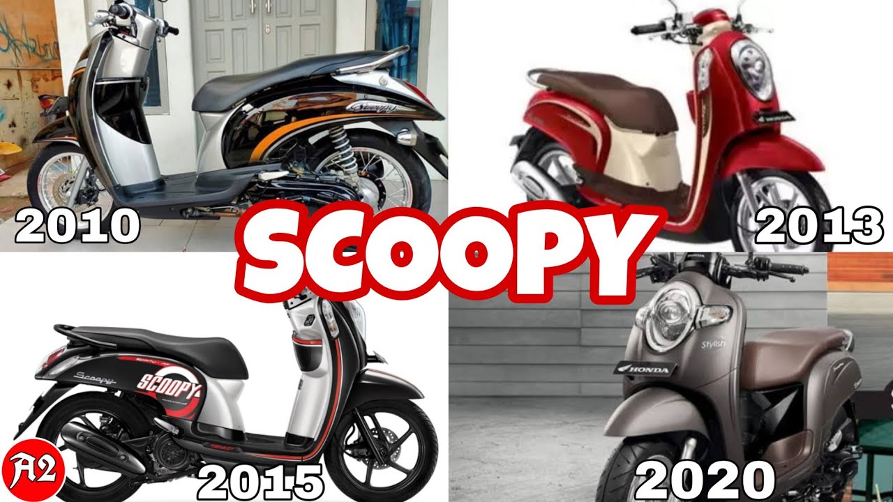 Generasi HONDA SCOOPY | Scooter Retro