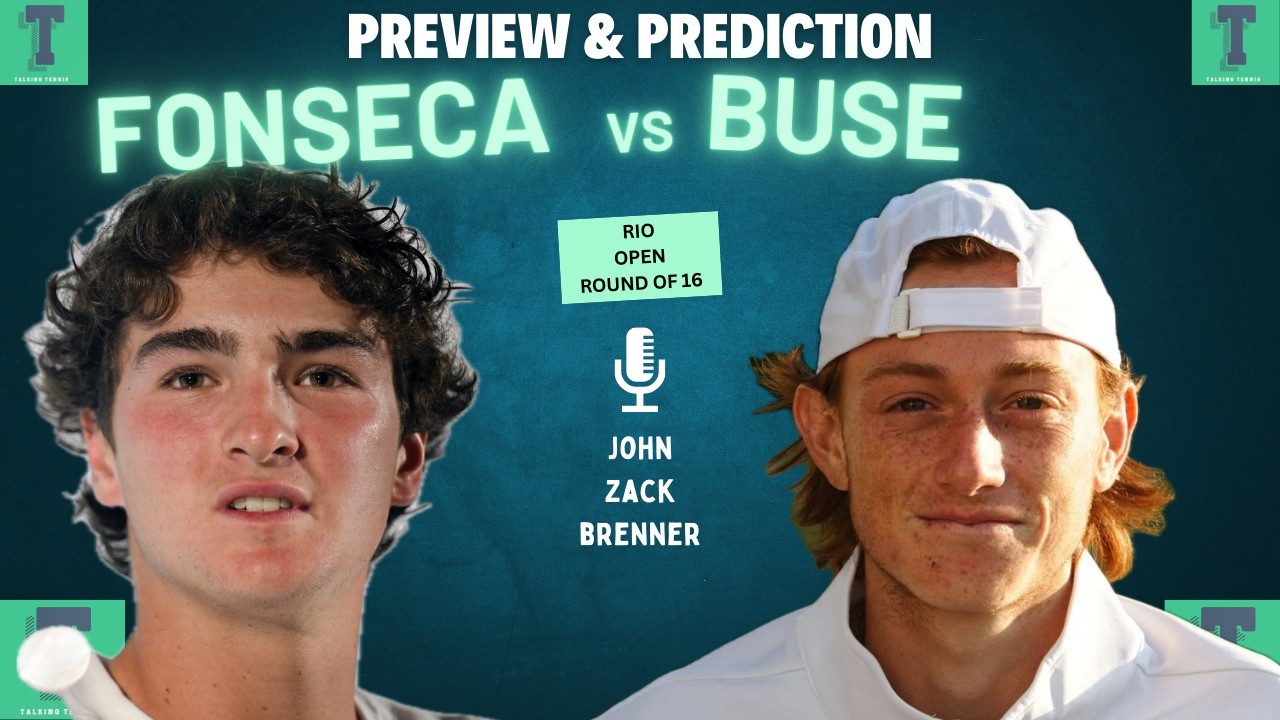 Joao Fonseca vs Ignacio Buse | Rio Open 2026 | Round of 16 | Preview & Prediction