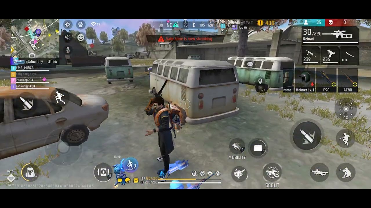 Playing BR RANK 