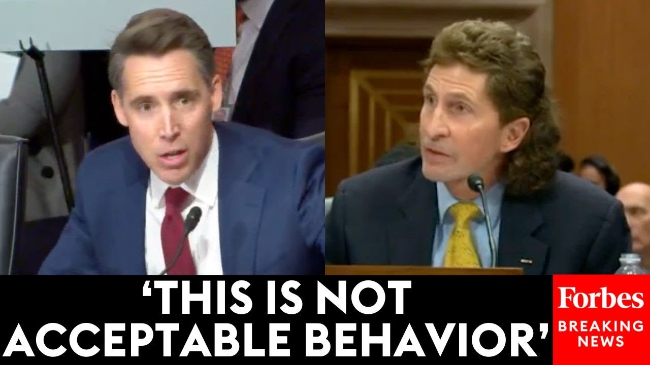 'That's A Pretty Big Deal': Josh Hawley Lights Into DHS Official Over Censorship Of Americans