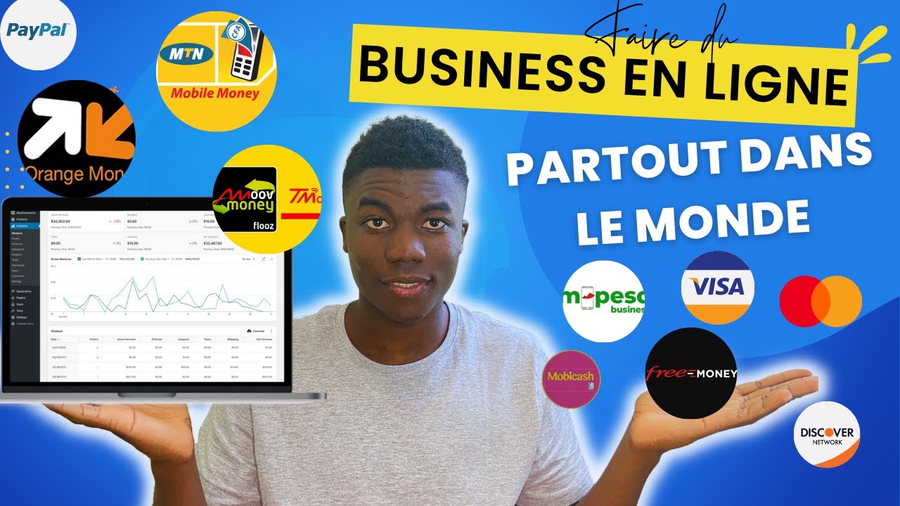 Créer une Boutique en ligne qui accepte les paiements mobiles en Afrique en 30 Minutes | OM | MOMO