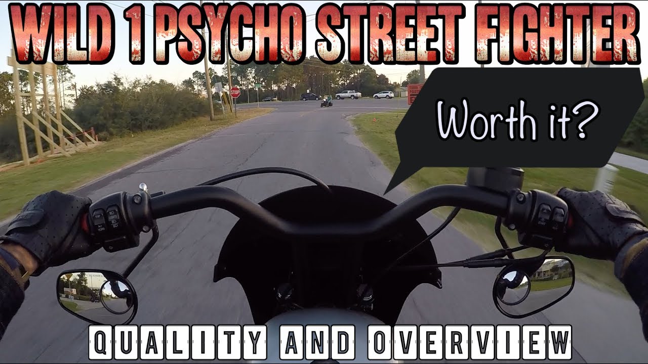 Wild 1 Psycho Street Fighters review. Also T-bars vs tall risers.