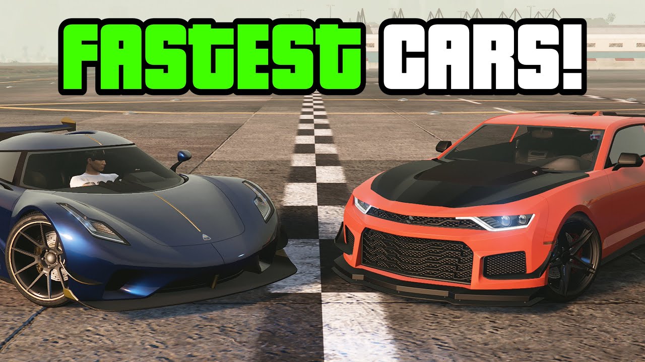 GTA 5 — 10 самых быстрых автомобилей в 2023 году
