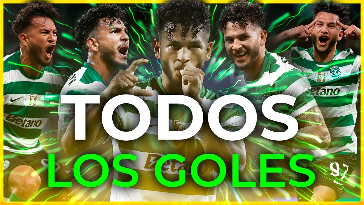 Todos los Goles de Luis Suárez con el Sporting de Lisboa (Temporada 2026) ⚽🇵🇹