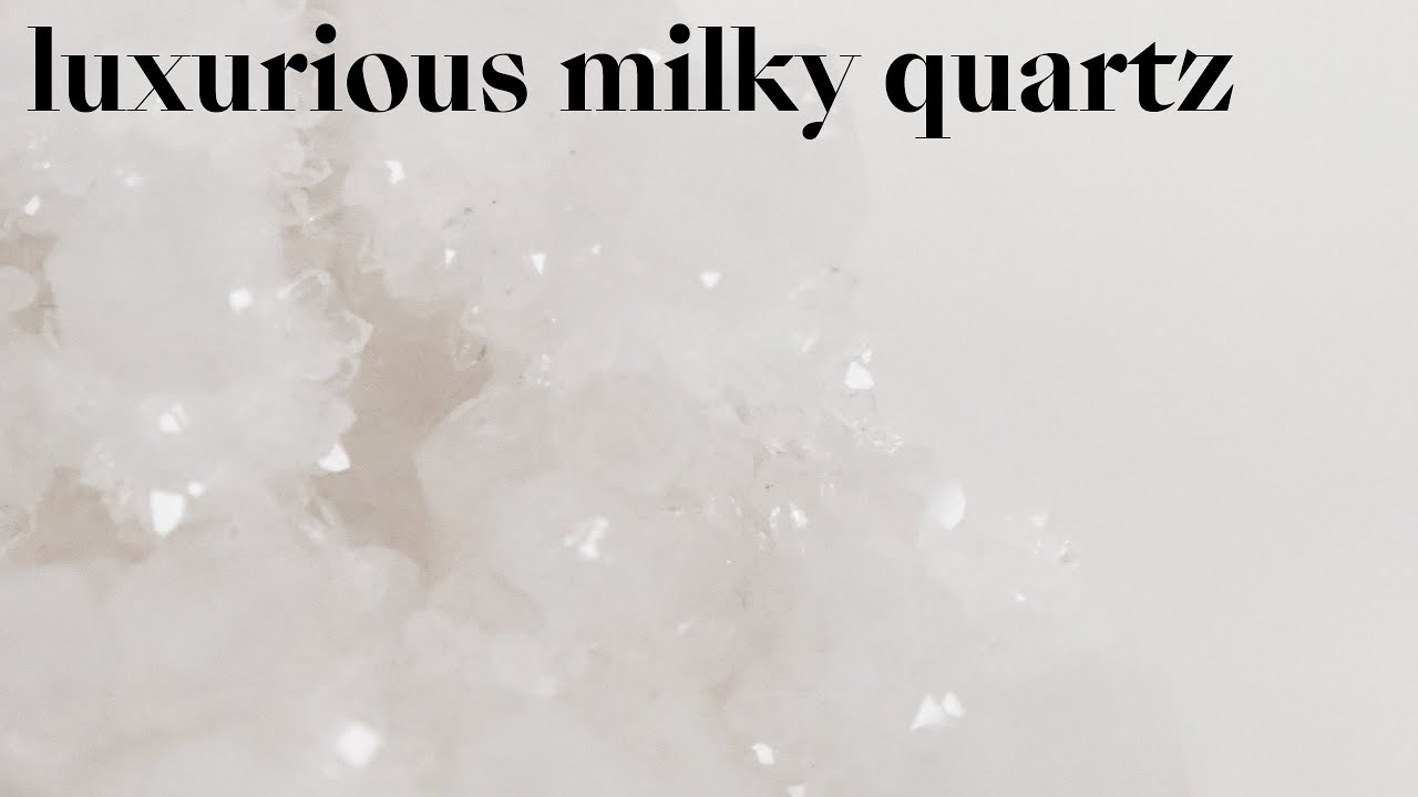LUXURY MILKY QUARTZ CRYSTAL