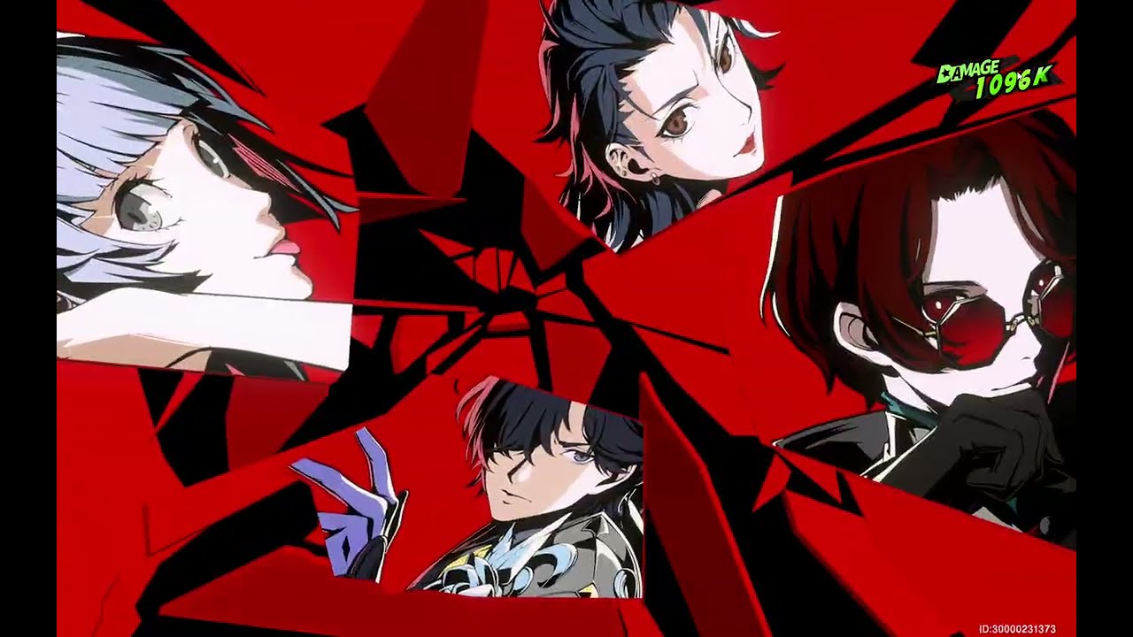 [P5X] 女神異聞錄：夜幕魅影 - 電冰畫廊 (海夕+老師+蘆谷+風花&優越雙子，排軸手法供參考)