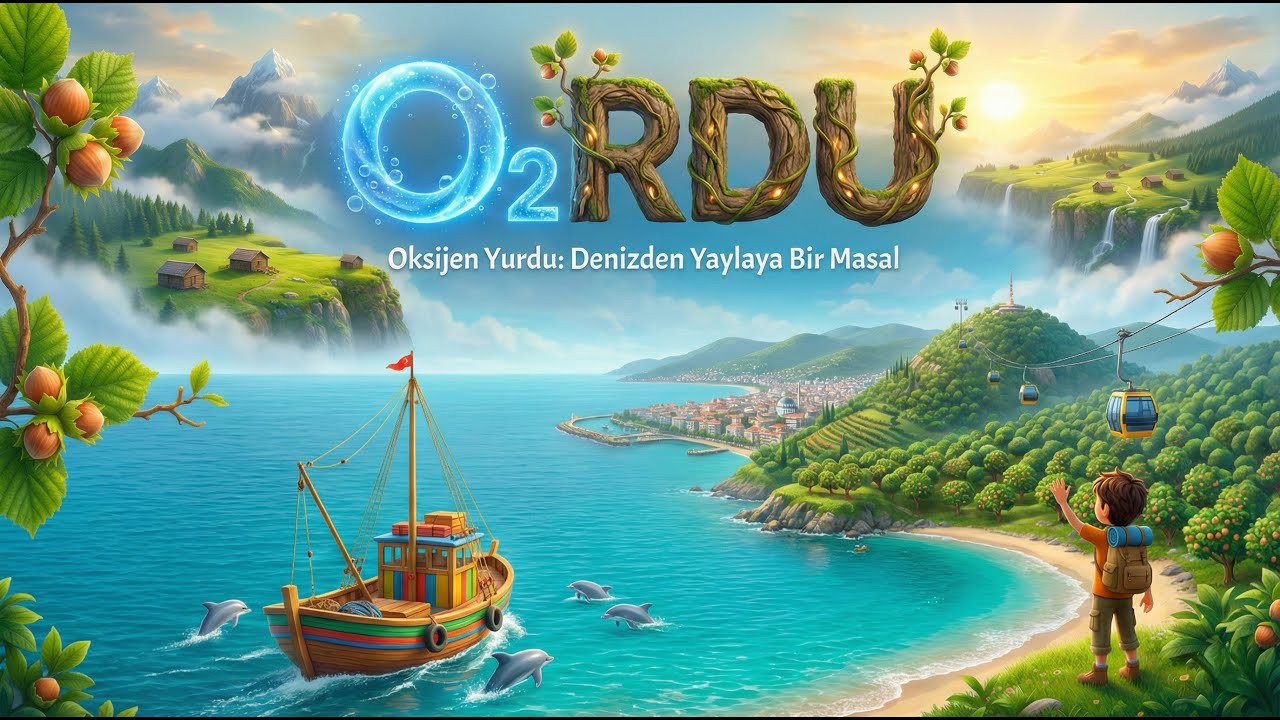 Karadeniz’in Saklı Cenneti Ordu Çizgi Film Oldu!