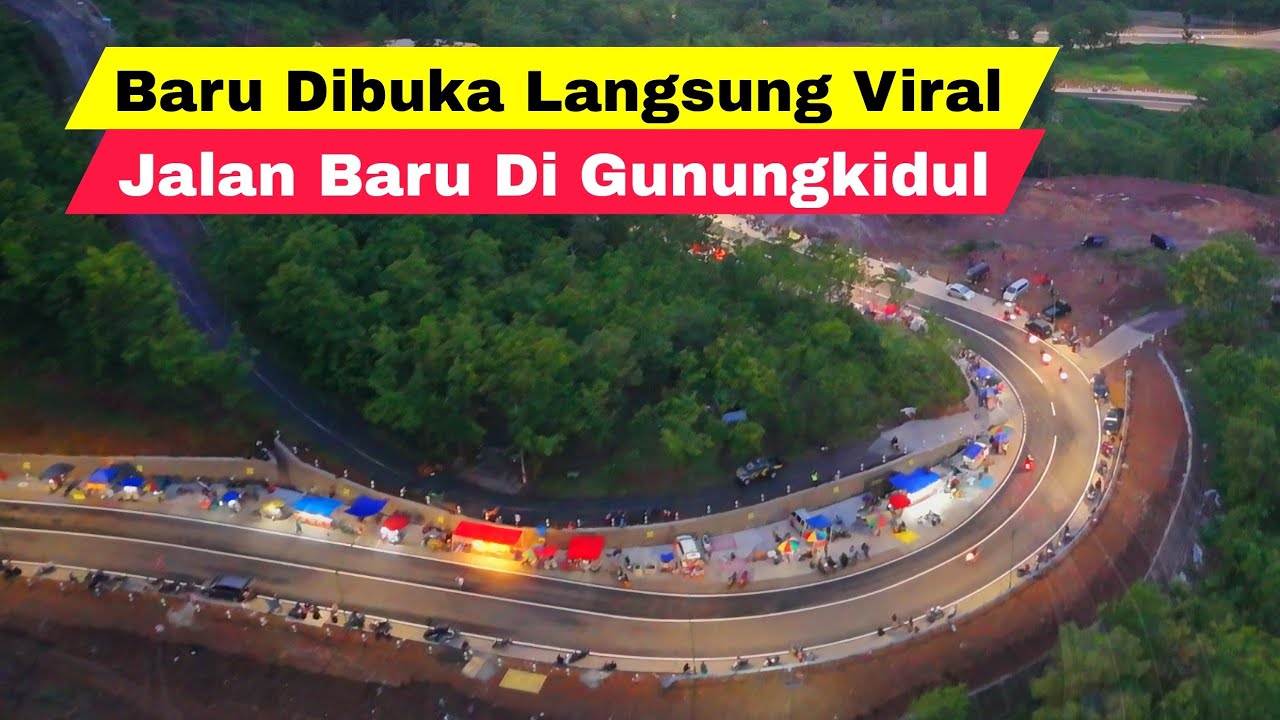 Baru Dibuka Langsung Viral ! Jalan Baru Di Gunungkidul Daerah Istimewa Yogyakarta | Tanjakan Clongop