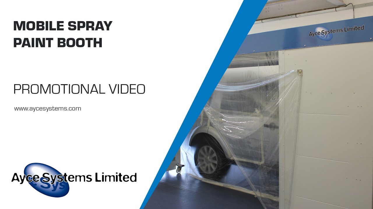 Mobile Spray Paint Booth | Paint Fume Extraction Solutions from Ayce Systems Ltd