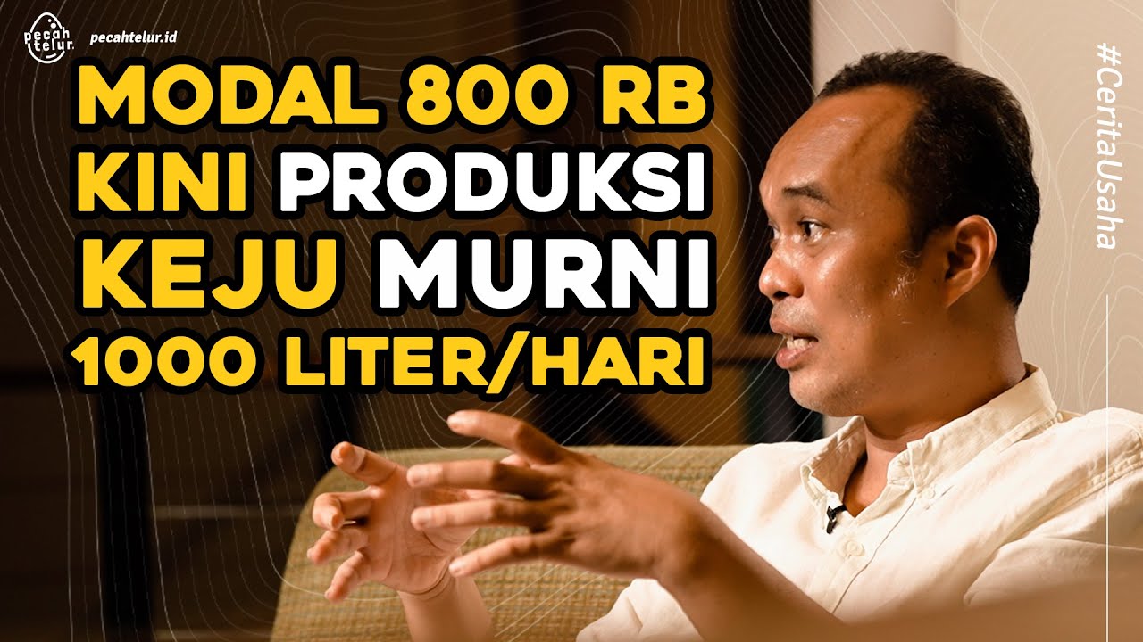 Rela Tinggal Di Lereng Gunung Merapi Untuk Bisa Produksi Keju Murni