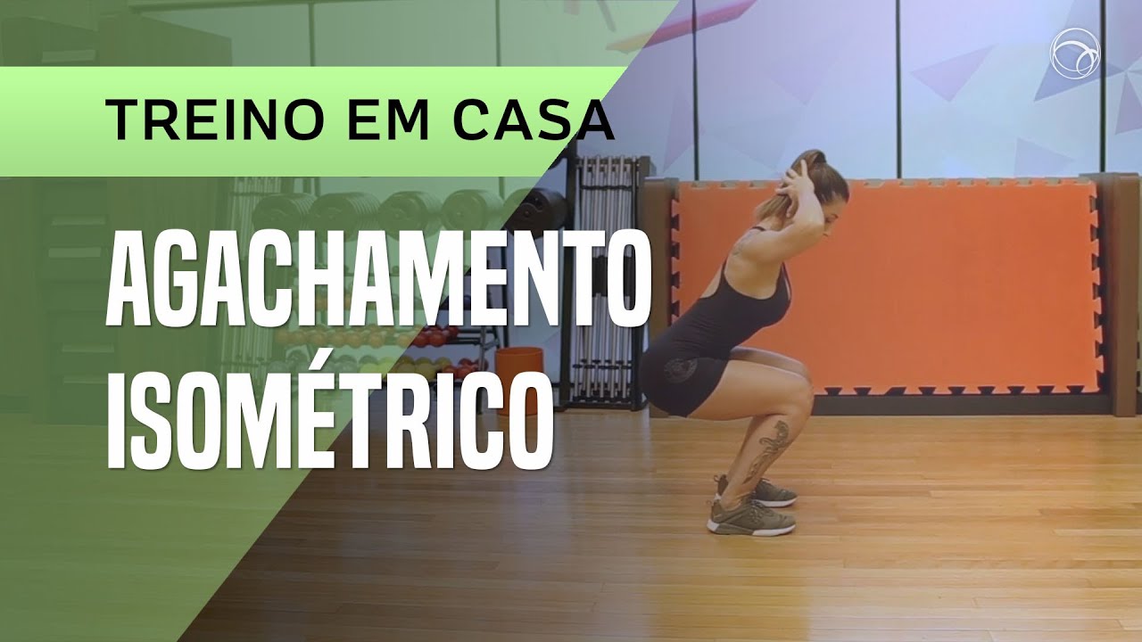 TREINO EM CASA 4#: AGACHAMENTO ISOMÉTRICO + ABDOMINAIS