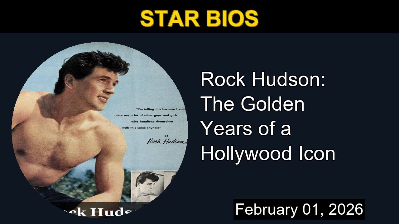 Rock Hudson: The Golden Years of a Hollywood Icon | Star Bios