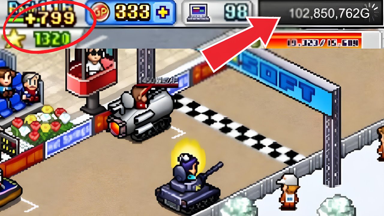 GRAND PRIX STORY 2 - HOW TO GET EASY MONEY AND EXP