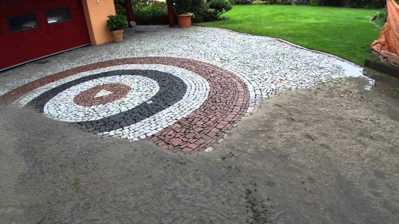 Czyszczenie kostki granitowej
