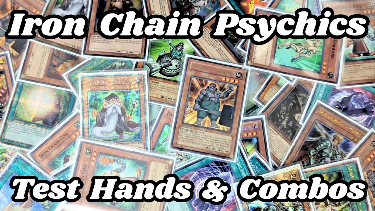 Руководство по комбинациям и раздачам карт Iron Chain (Psychics)! | Формат HAT! | Yu-Gi-Oh! WCQ 2014
