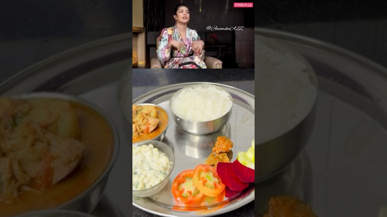 &ldquo;Priyanka Chopra&rsquo;s Beloved Raita and Salad Recipe&rdquo;#celibrity #priyankachopra #shorts