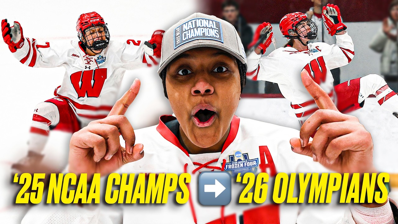 US Olympians powered Wisconsin hockey to NCAA title (Laila Edwards, Caroline Harvey & Kirsten Simms)