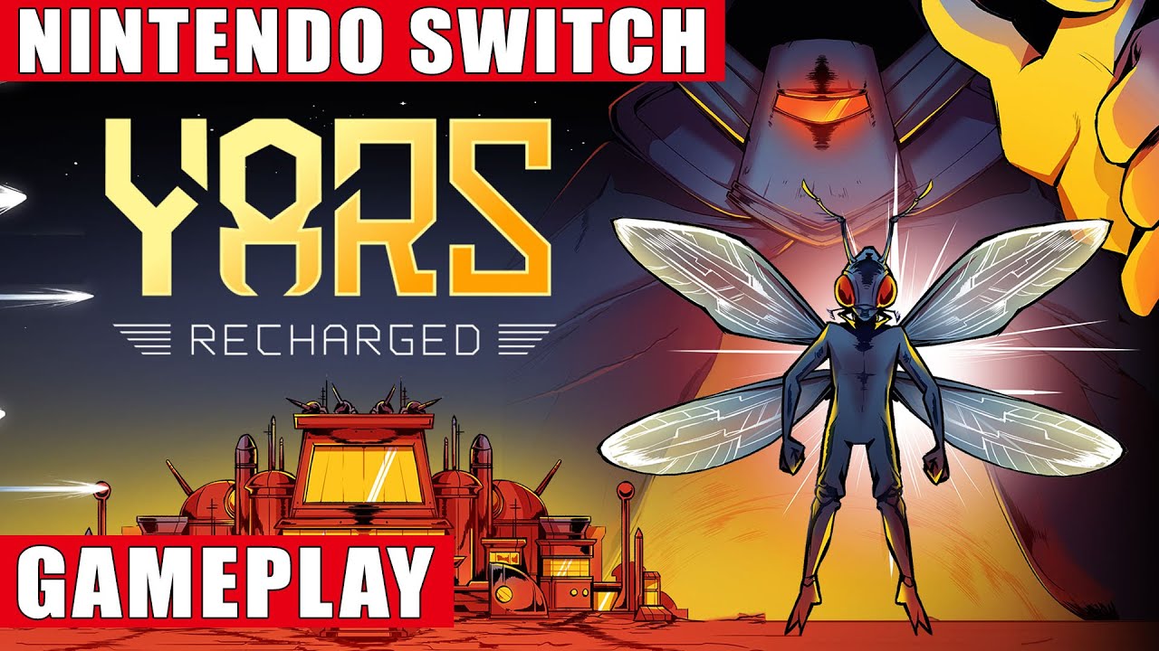 Yars: Recharged Nintendo Switch Gameplay