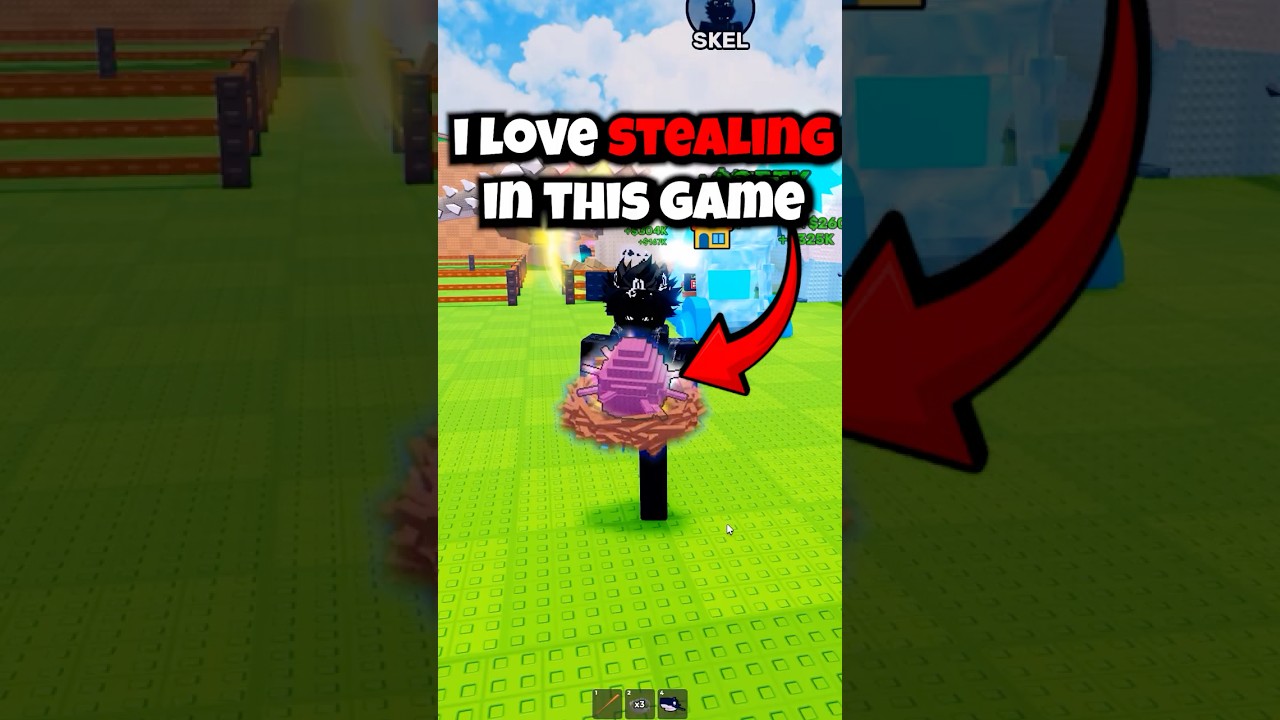 Краду лучшие яйца в Steal An Egg #roblox